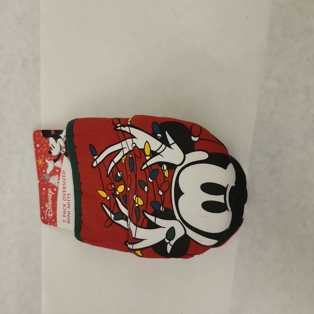 Disney Christmas Mickey Mouse Oven Mitts